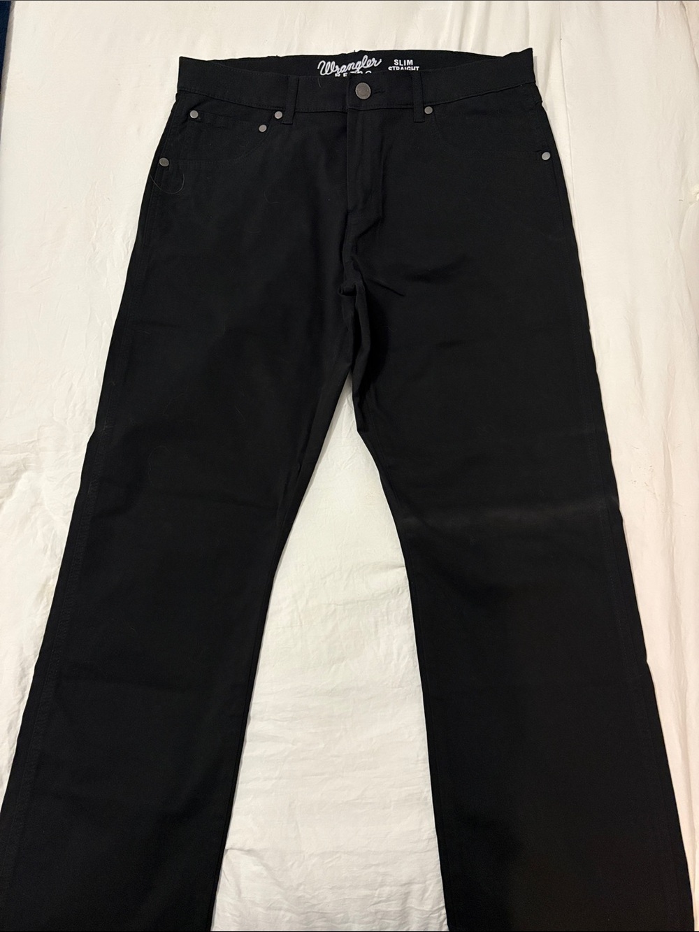 Wrangler Slim Straight Men's Jeans - Black